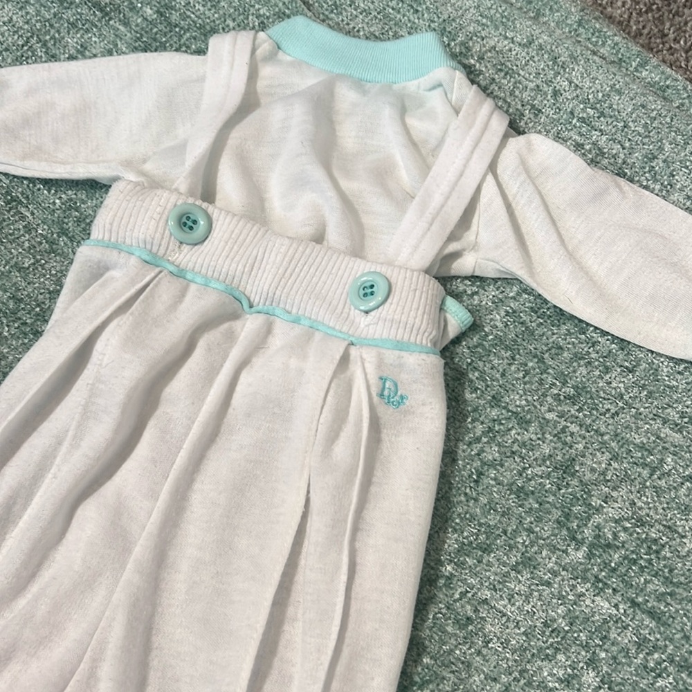 Vintage Baby Dior Unisex Romper Overalls